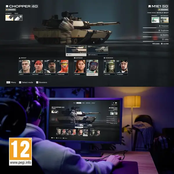 Кадр рекламы World of Tanks: HEAT
