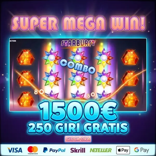 Кадр рекламы Starburst slots
