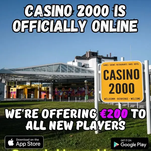 Кадр рекламы Casino2000
