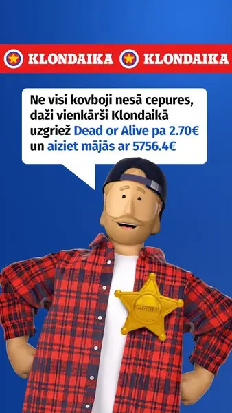 Кадр рекламы Klondaika Latvija