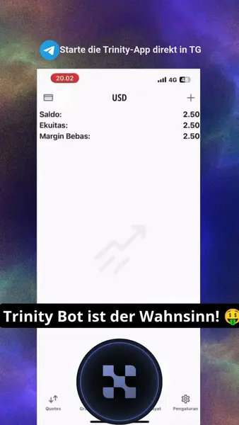 Кадр рекламы Trinity App