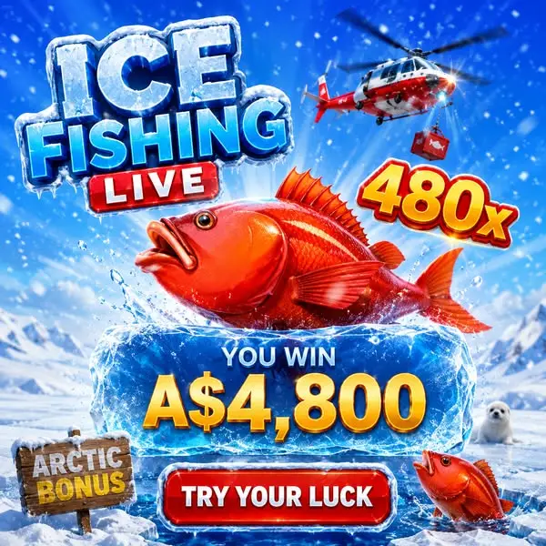 Кадр рекламы Ice Fish1ng 1