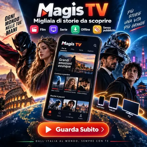 Кадр рекламы Magis-TV