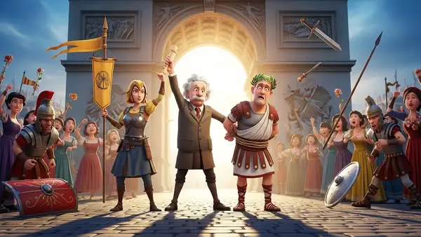Кадр рекламы MyTale Games