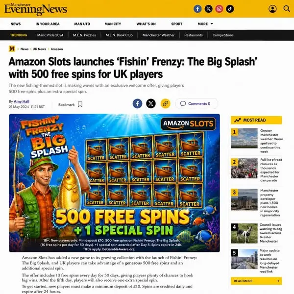 Кадр рекламы Amazon Best Slots