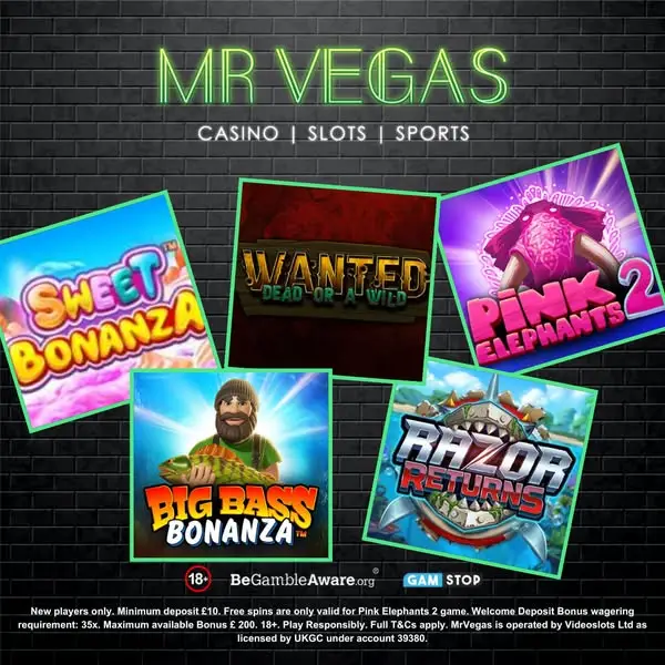 Кадр рекламы Mr Vegas