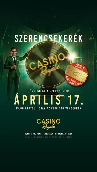 Кадр рекламы Casino Royale