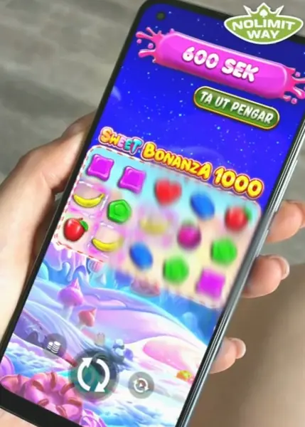 Кадр рекламы Sweet Bonanza