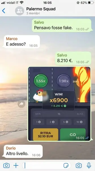 Кадр рекламы Lucky Stakes