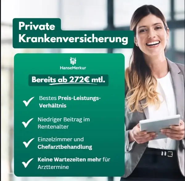 Кадр рекламы HanseMerkur Regionalgeschäftsstelle Duisburg