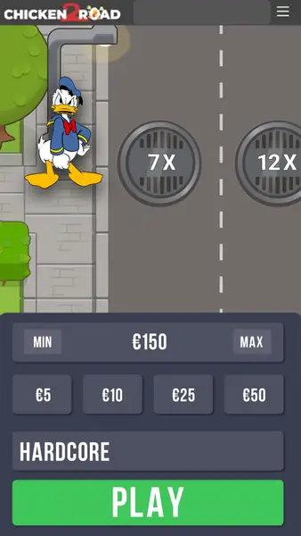 Кадр рекламы Chiken Road x100