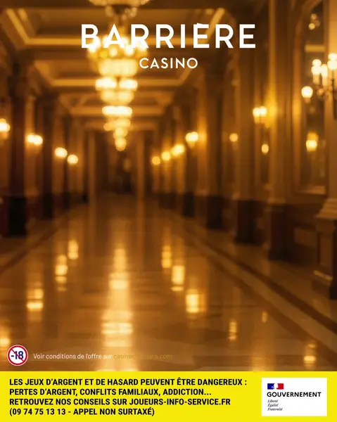 Кадр рекламы Casino Barrière Toulouse