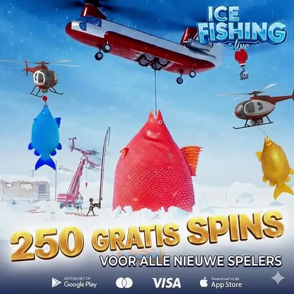 Кадр рекламы Play Ice Fishing