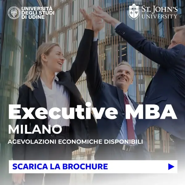Кадр рекламы Executive MBA - Udine Milano Trento