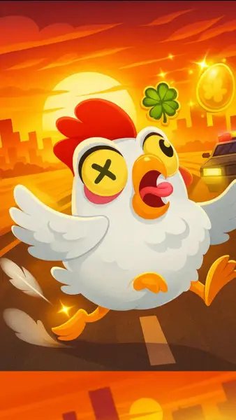 Кадр рекламы Chicken Road 2