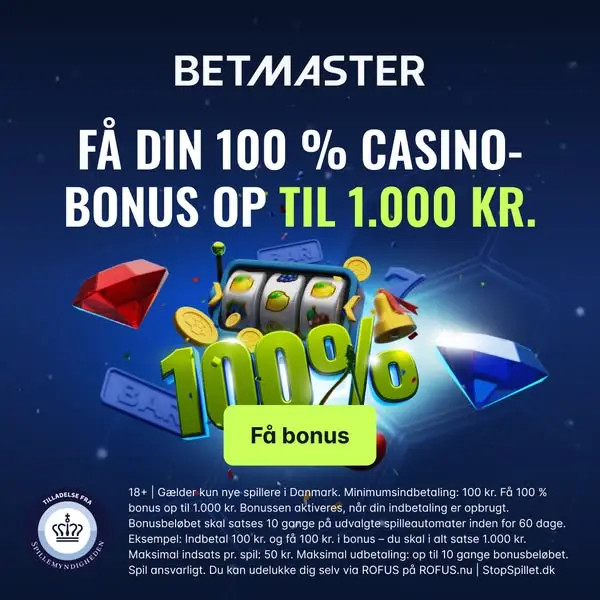 Кадр рекламы Betmaster Danmark