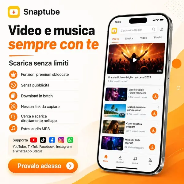 Кадр рекламы Snap-Tube