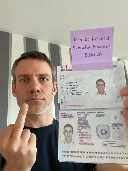Кадр рекламы Pär Tingström