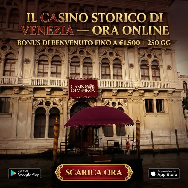 Кадр рекламы Casinò di Venezia
