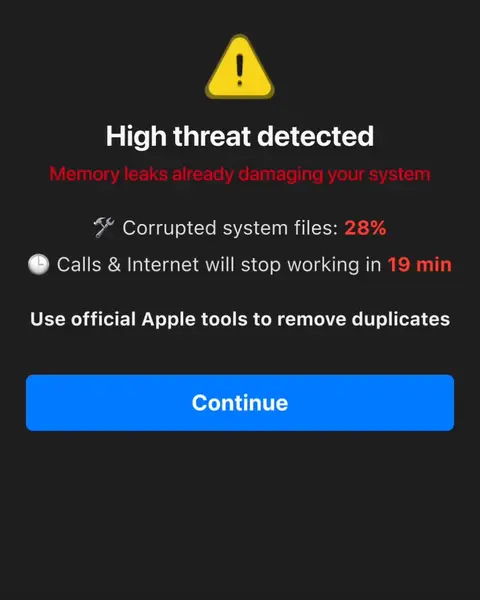 Кадр рекламы Phone Cleaner