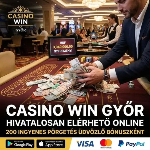 Кадр рекламы Gyor VIP games