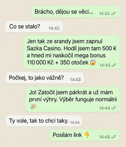 Кадр рекламы Sazka Bonus Klub