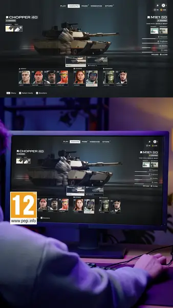 Кадр рекламы World of Tanks: HEAT
