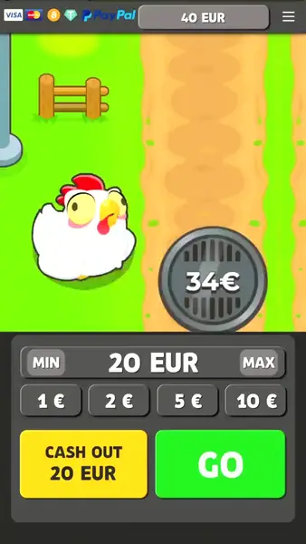Кадр рекламы Chicken R2 EU