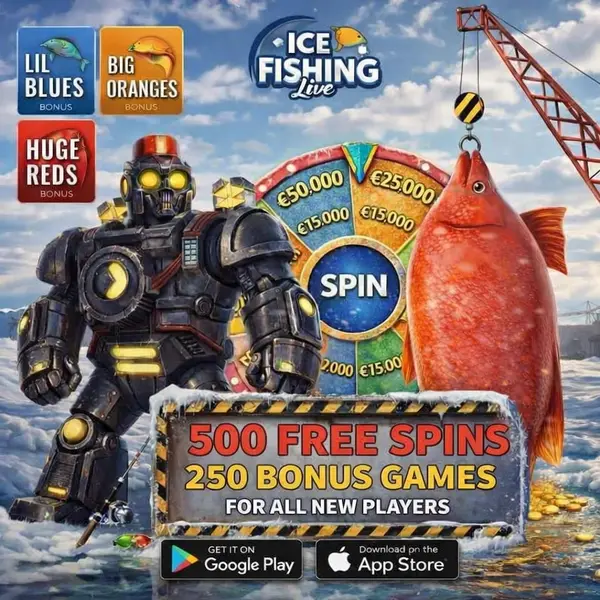 Кадр рекламы Ice Fishing