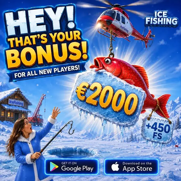 Кадр рекламы Ice Fishing