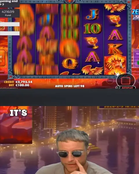 Кадр рекламы Online Slots