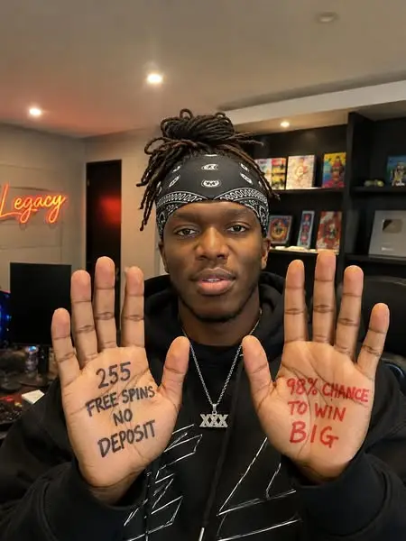 Кадр рекламы KSI: Lucky Whееl