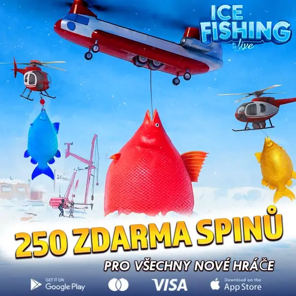 Кадр рекламы Ice Fishing Live