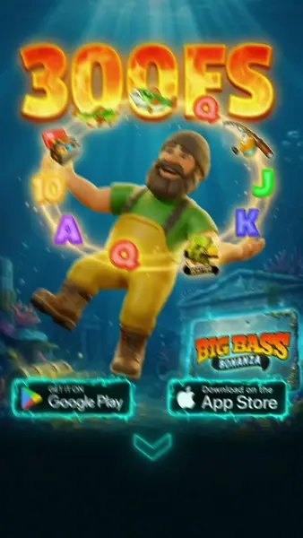 Кадр рекламы Big Bass Slots