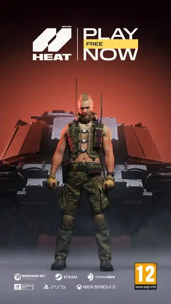 Кадр рекламы World of Tanks: HEAT