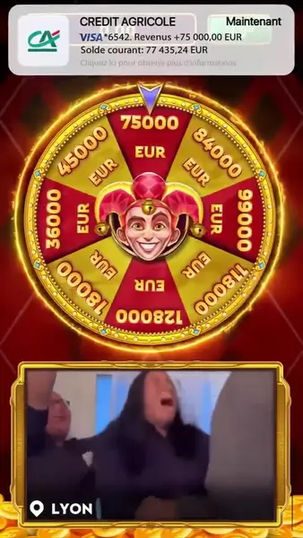 Кадр рекламы Joker Reeling Game Day