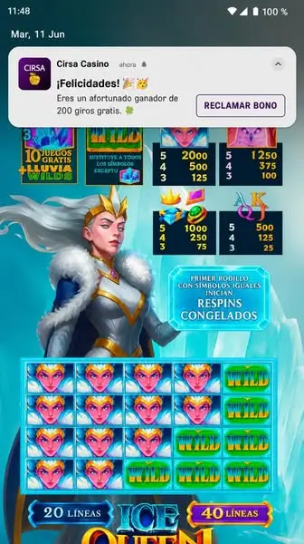 Кадр рекламы Game Lucky