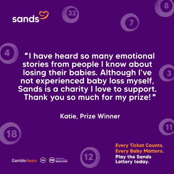 Кадр рекламы Sands - baby loss charity