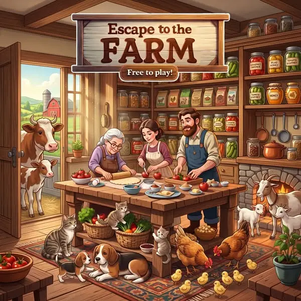 Кадр рекламы Taonga: The Island Farm