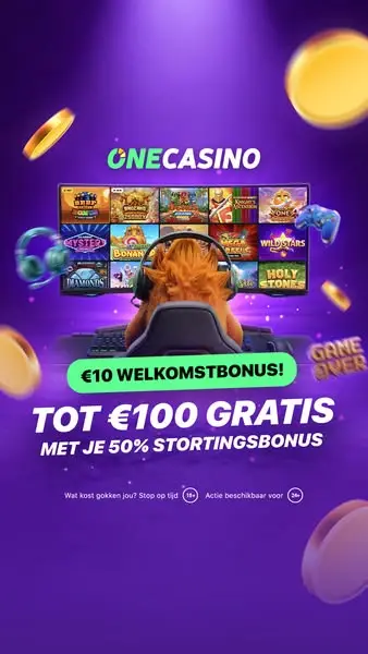 Кадр рекламы OneCasino NL