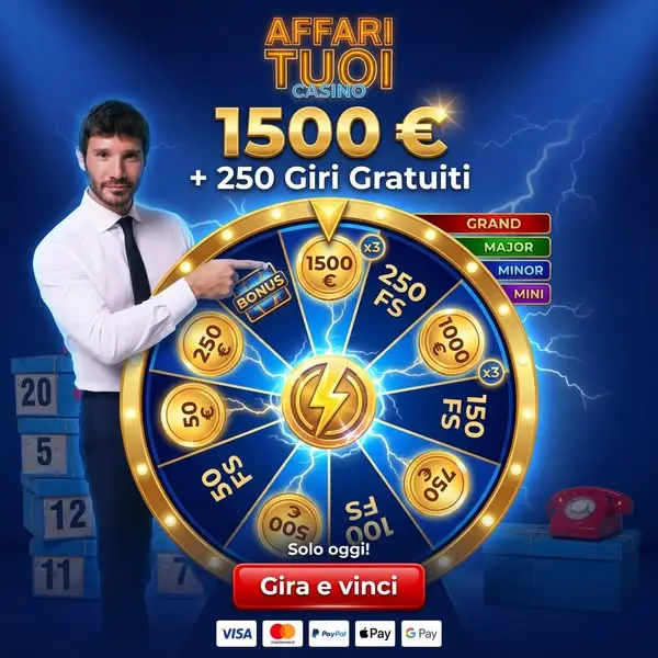 Кадр рекламы Affari Tuoi Casino