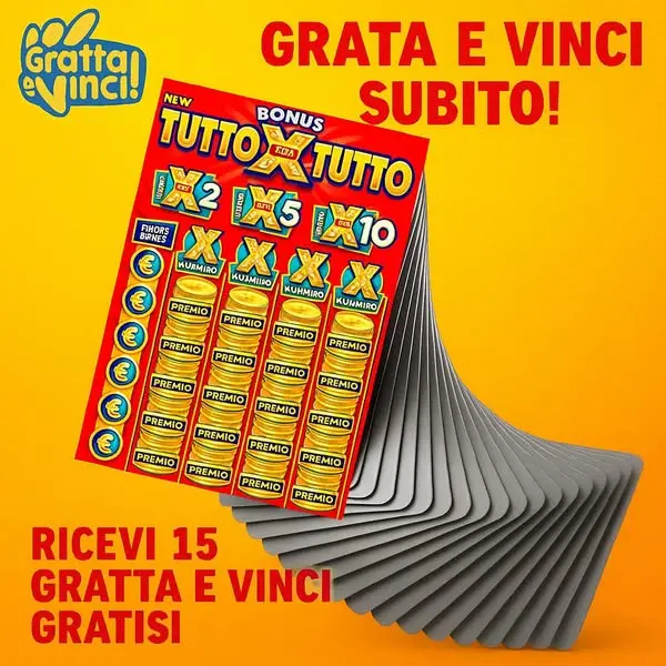 Кадр рекламы Gratta e Vinci