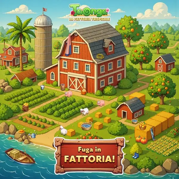 Кадр рекламы Taonga: The Island Farm