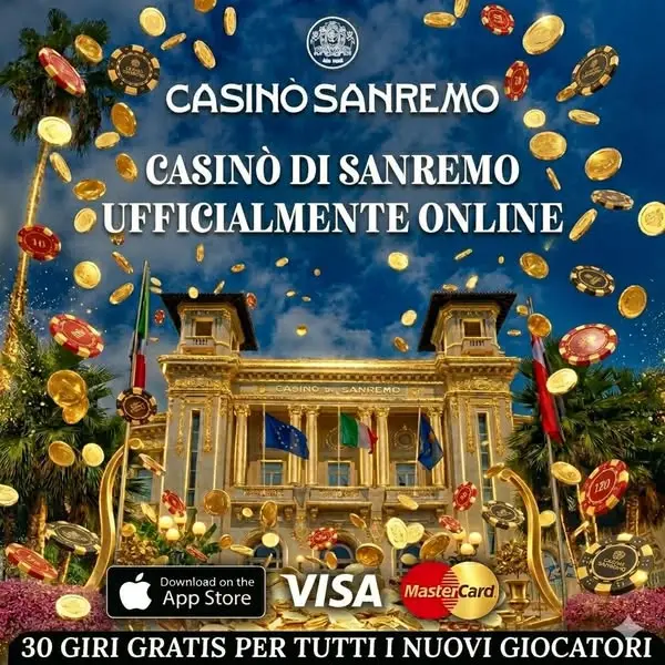 Кадр рекламы Casinò Municipale di Sanremo