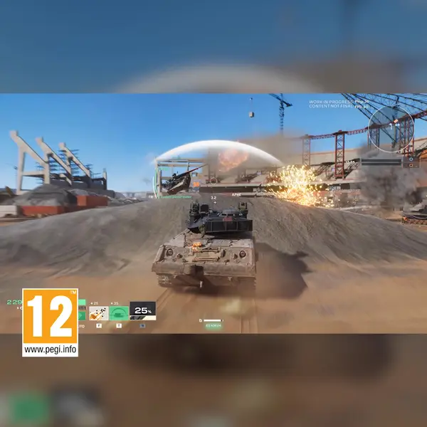 Кадр рекламы World of Tanks: HEAT
