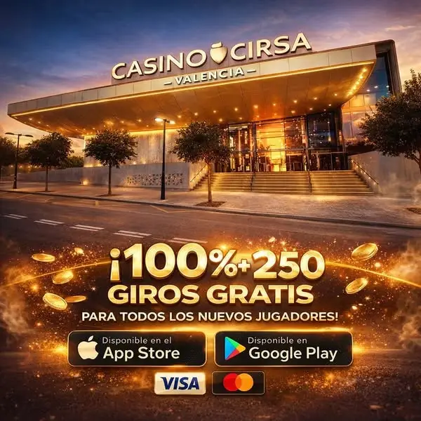 Кадр рекламы Casino Cirsa Valencia