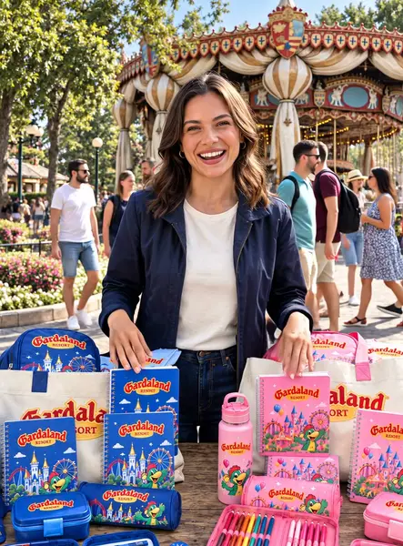 Кадр рекламы Magia a Gardaland