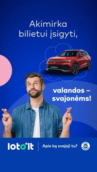 Кадр рекламы Loto.lt