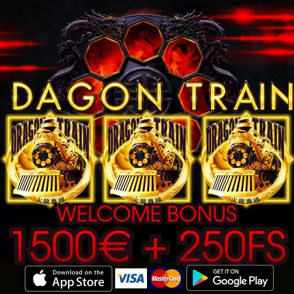 Кадр рекламы Dragon Train Casino