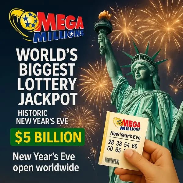 Кадр рекламы Mega Lottery USA